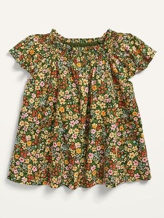 Floral Smocked Top for Toddler Girls | Old Navy (US)