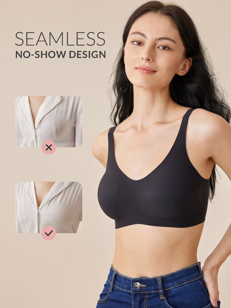 Luvlette Soft Support Bra | SHEIN