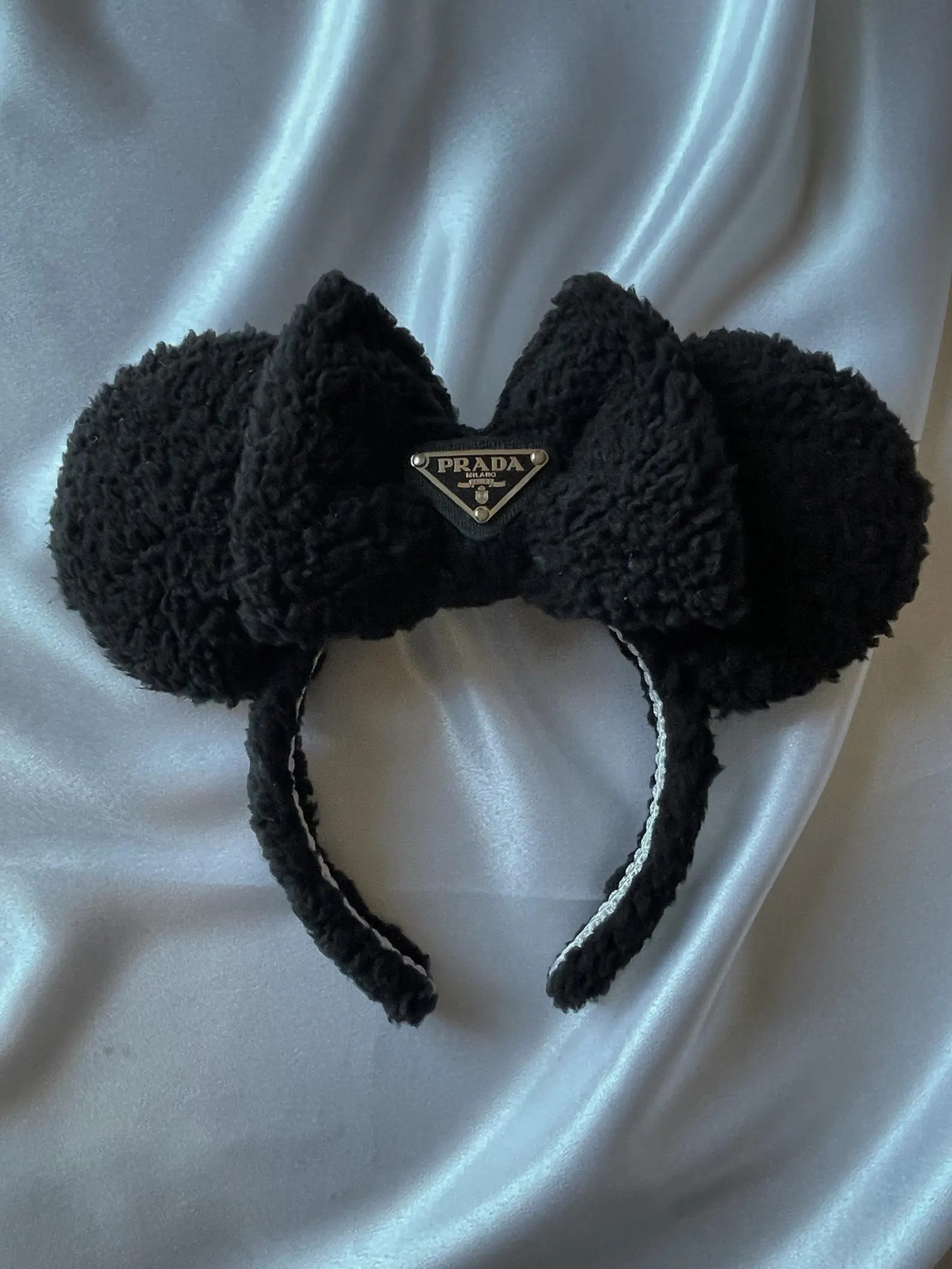 Lux Minnie Ears | Tweed Mickey Ears | Etsy (US)