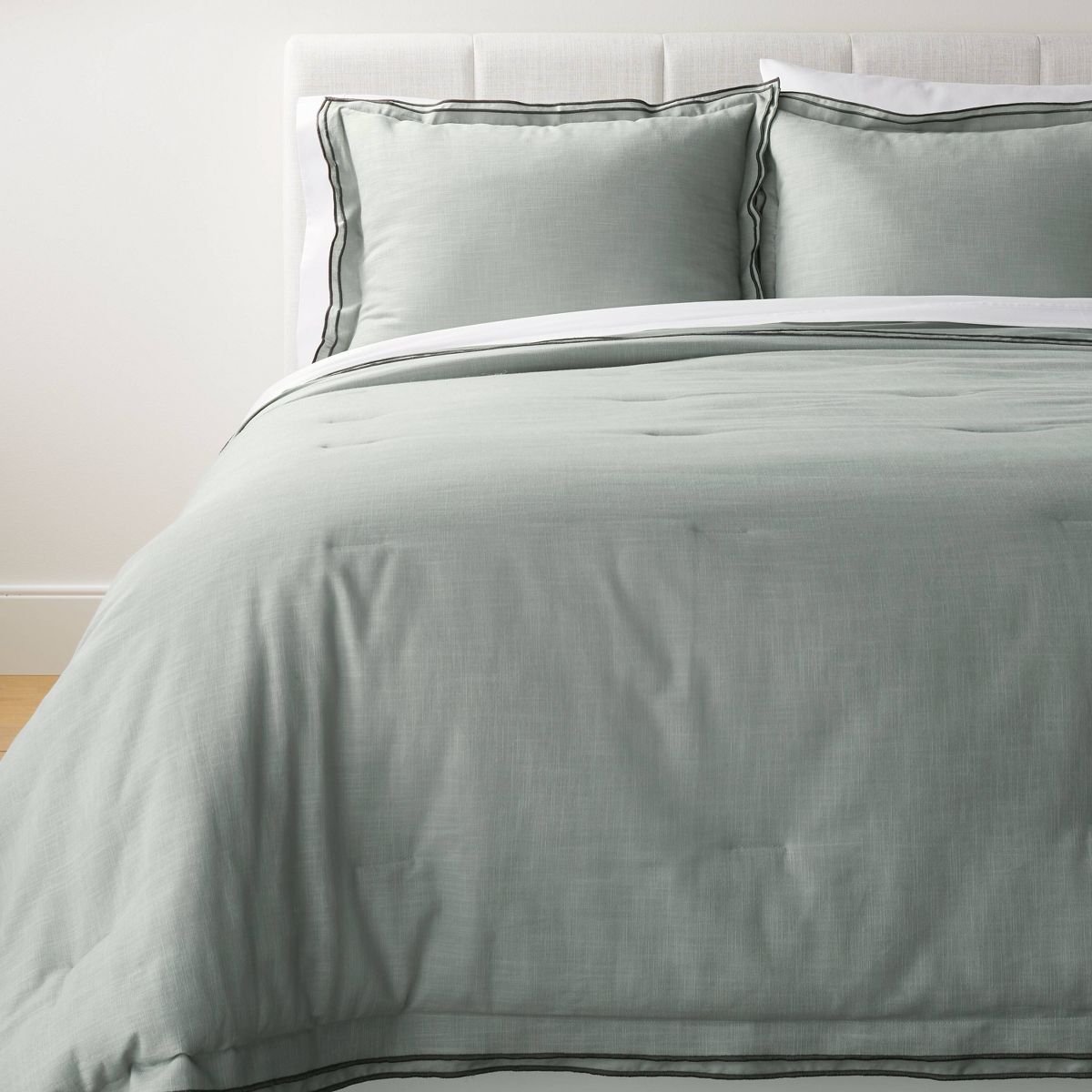 Double Flange Merrow Stitch Comforter & Sham Set - Threshold™ designed with Studio McGee | Target