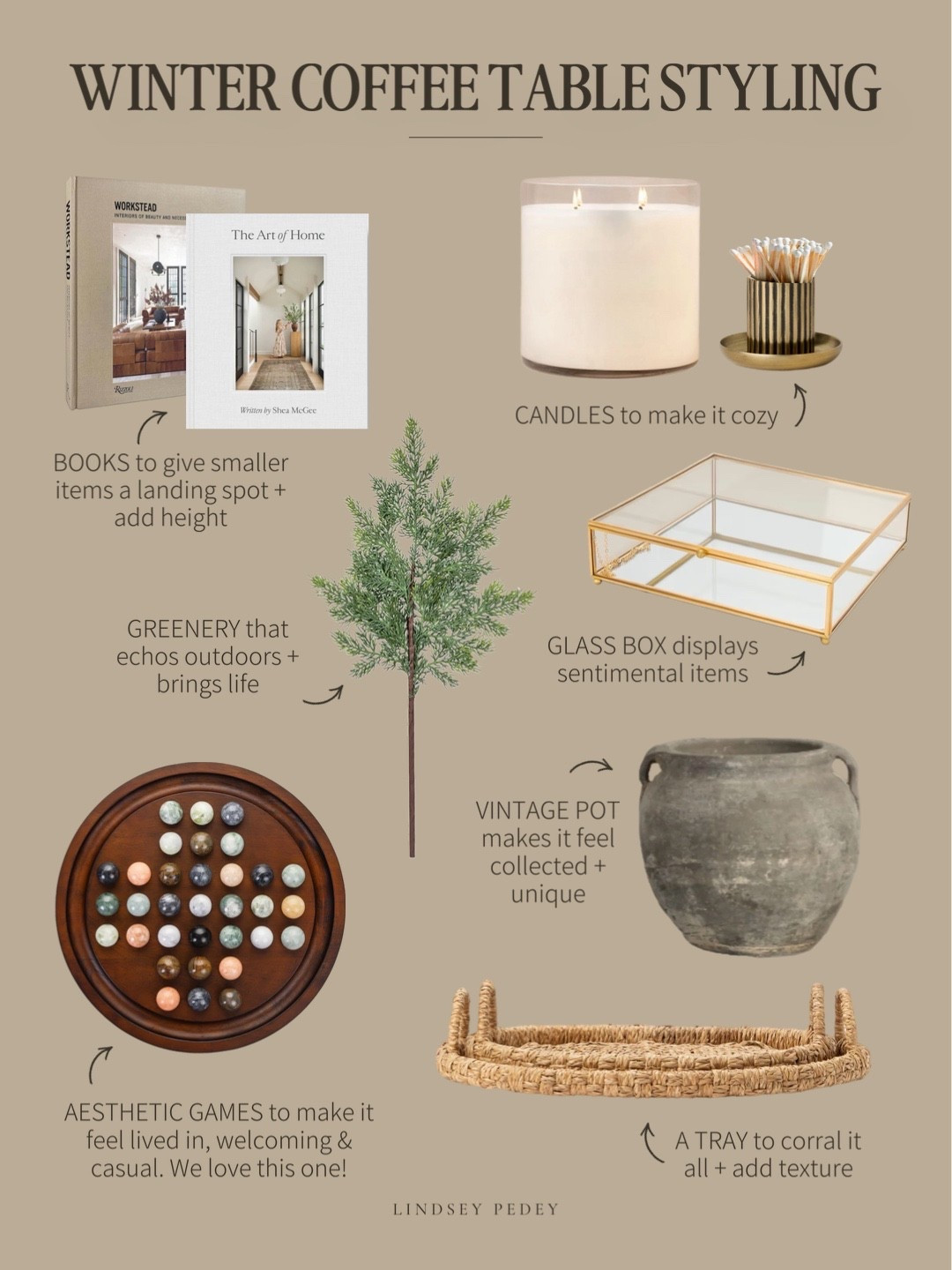 My winter coffee table styling recipe! See IG for more! 

Winter decor, home decor after Christmas, coffee, table styling, stem, pot, vase, vessel, vintage, tray, woven, aesthetic, game, coffee table book, candle, match Striker, glass box, Amazon, target, Etsy, home decor

#LTKFindsUnder100 #LTKSaleAlert #LTKHome