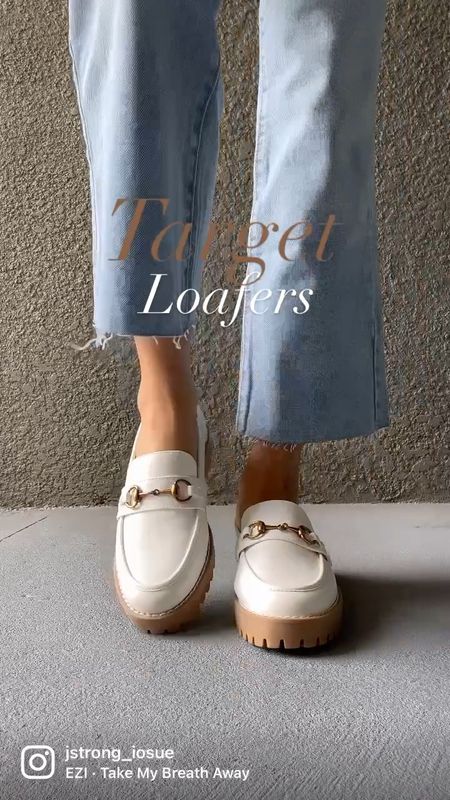 $32.99 Target Loafers!! Currently on sale for $23.09 for Labor Day Weekend! A 2022 Fall trend and they have memory foam, so comfy to wear! I love that they are not overly chunky! 

#LTKstyletip #LTKSeasonal #LTKunder50