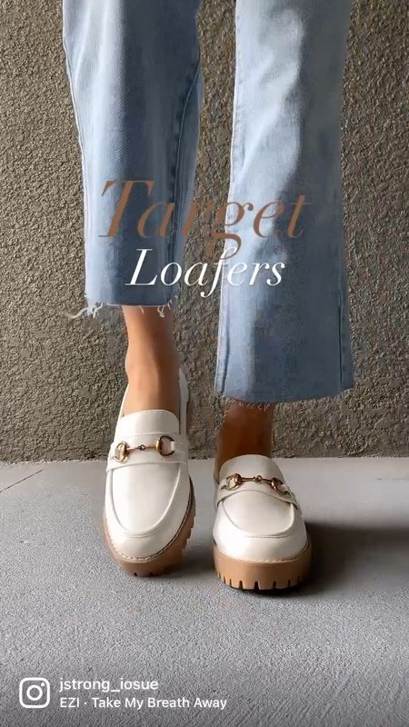 $32.99 Target Loafers!! Currently on sale for $23.09 for Labor Day Weekend! A 2022 Fall trend and they have memory foam, so comfy to wear! I love that they are not overly chunky! 

#LTKstyletip #LTKSeasonal #LTKunder50