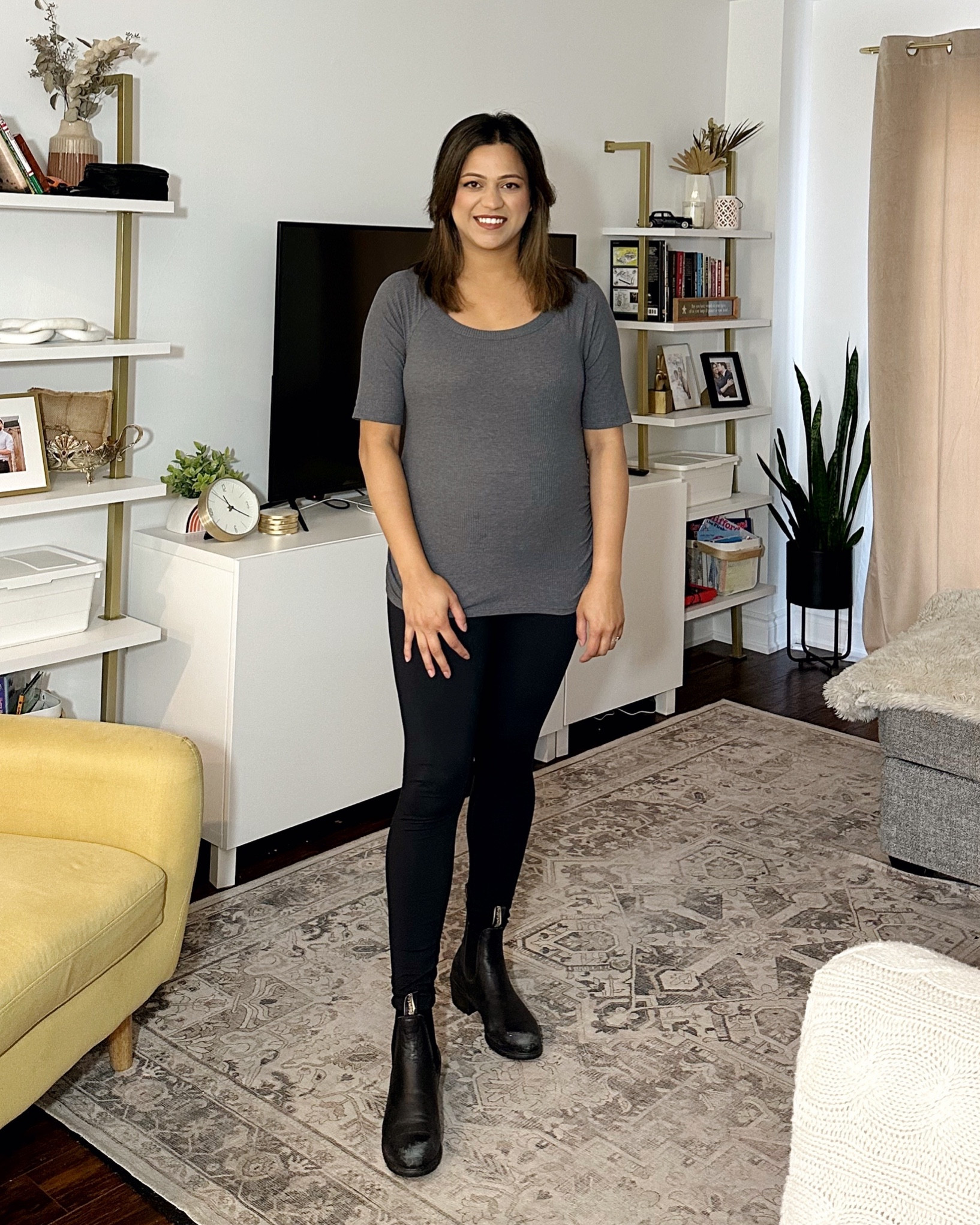 Casual flexible with a scoop neck. So so comfortable! #oldnavystyle #maternityfit 

#LTKstyletip #LTKbump #LTKfindsunder100