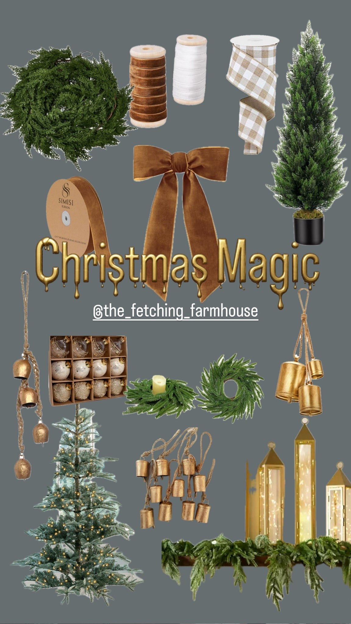 Lots of what I use for Christmas decorating for a neutral Christmas! 🎄 


#LTKHome #LTKSeasonal #LTKHoliday