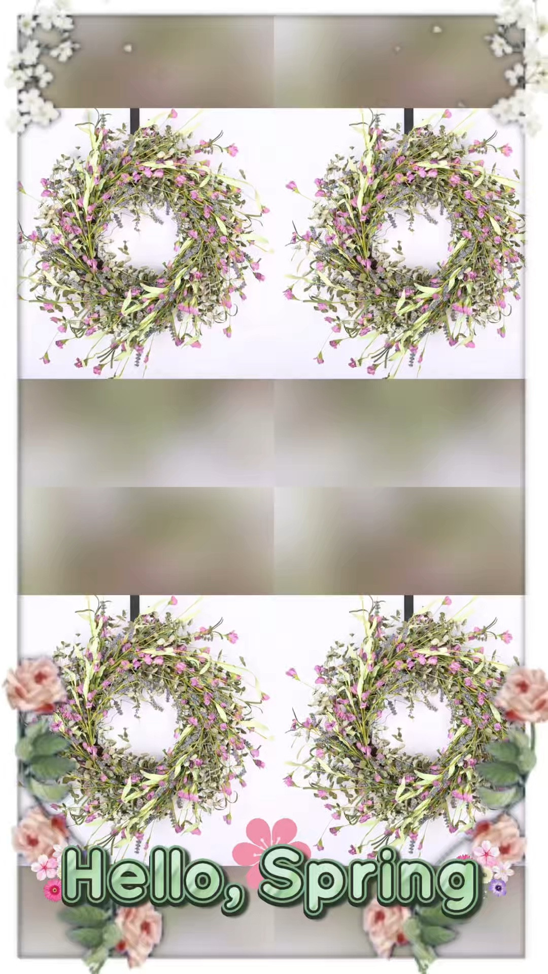 Spring refresh, but make it beautiful 🌸 Which wreath is your favorite?

#SpringDecor #WreathSeason #FrontDoorStyle #HomeRefresh #SpringVibes #EntrywayStyle

#LTKHome #LTKSeasonal