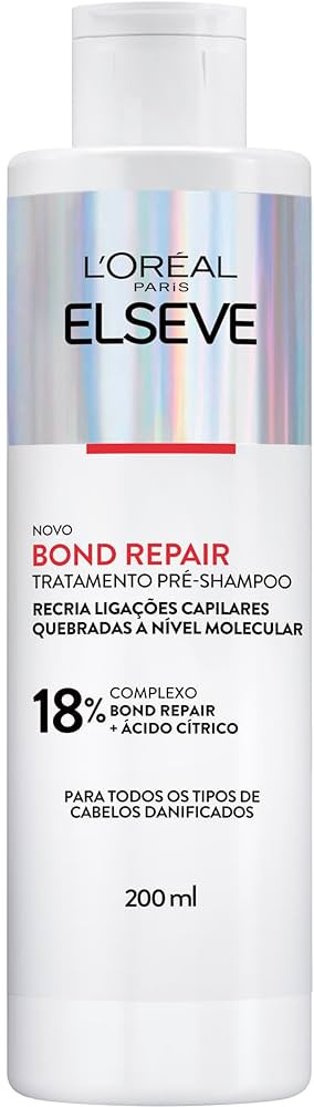 L'Oréal Paris Elseve Bond Repair Tratamento Pré-Shampoo, Reparação Molecular que Reconstrói ... | Amazon (BR)