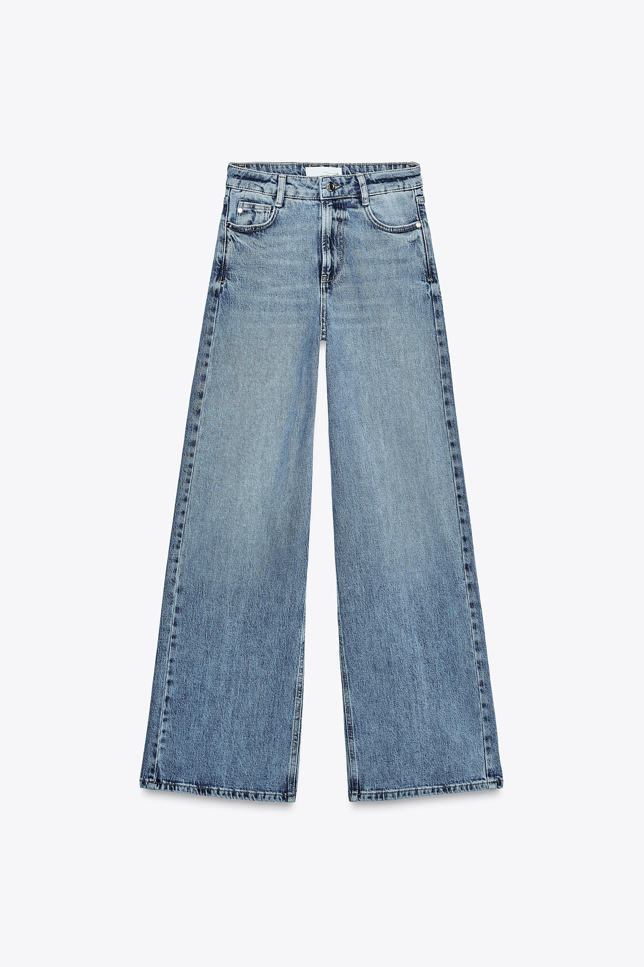 HIGH-WAIST - WIDE LEG - LONG LENGTH - COMFORTHigh-waist jeans with five pockets. Wide, long leg. ... | Zara UK