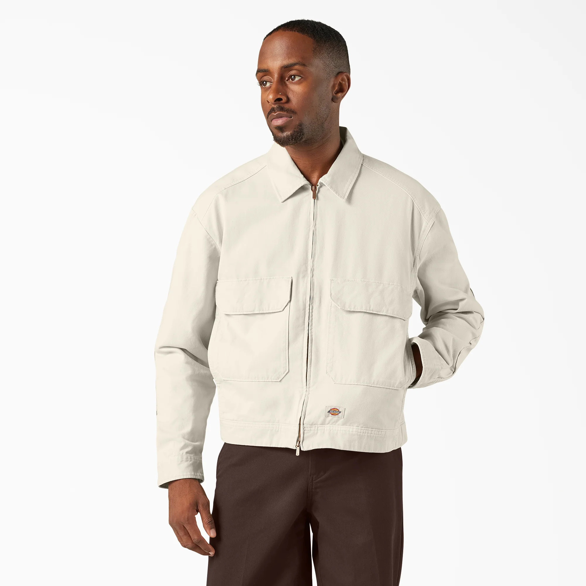 Dickies Men's Fort Smith Jacket in Wood Ash size 2XL | Dickies