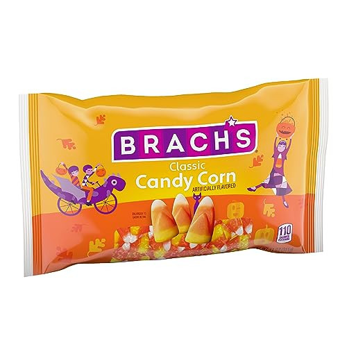 Brach's Classic Candy Corn, Classic Halloween Candy Corn, 11 oz Bag | Amazon (US)