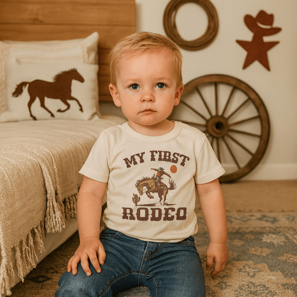 Graphic Tee, My First Rodeo | Maisonette
