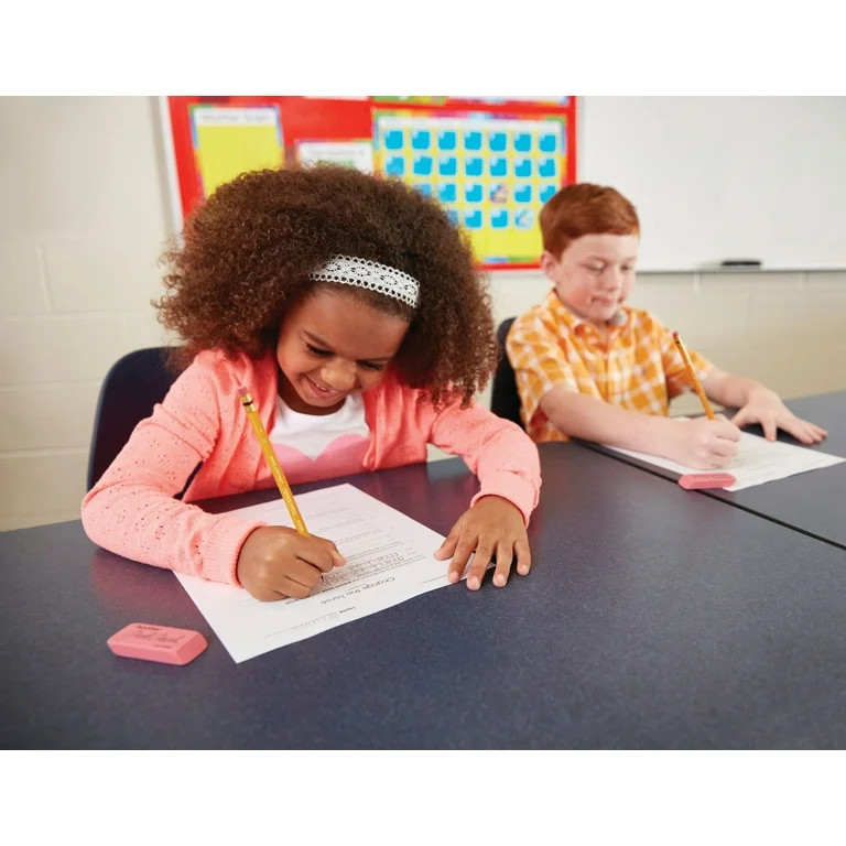 Paper Mate Pink Pearl Erasers, Large, 3 Count | Walmart (US)