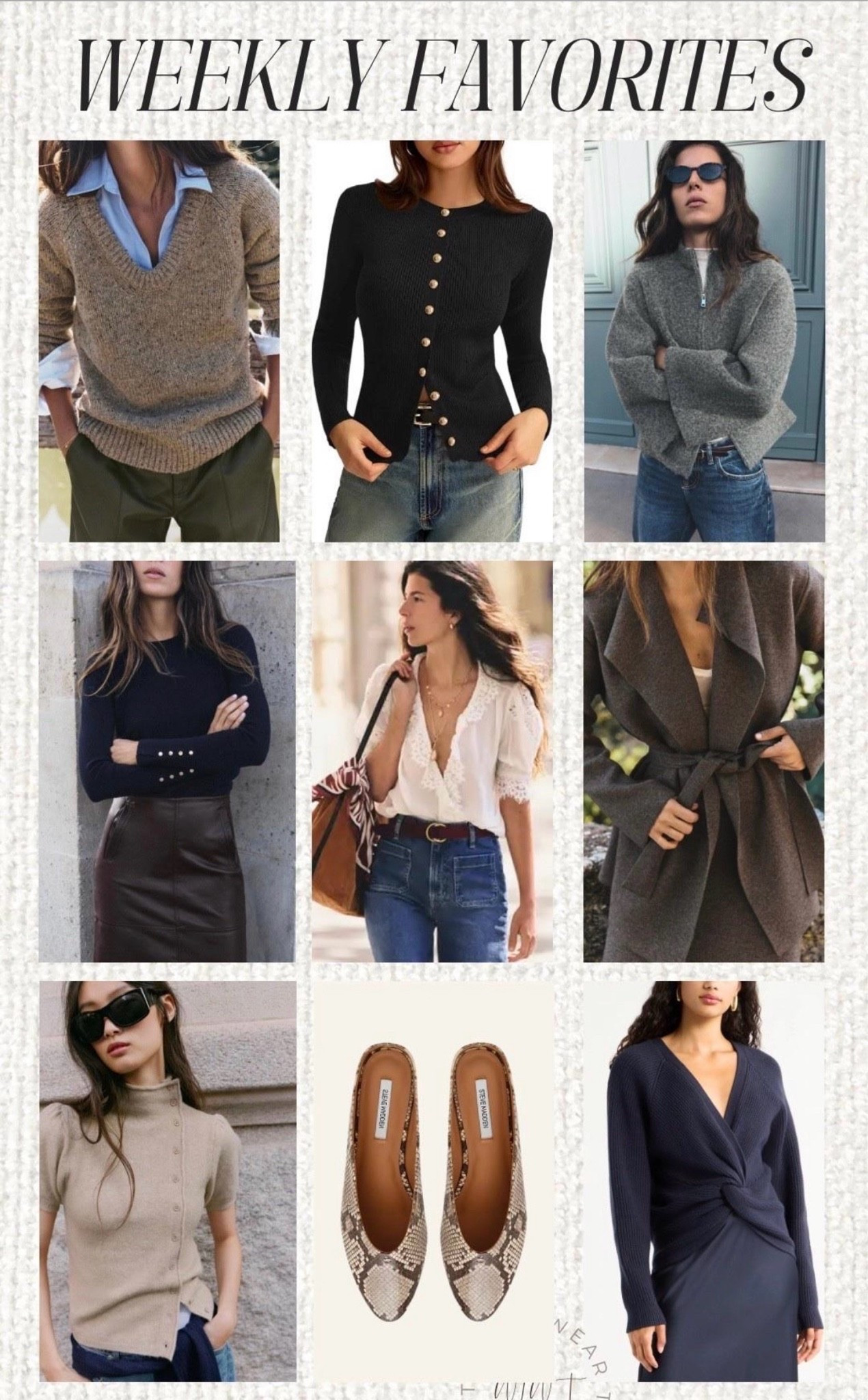 Weekly Favorites ⭐️