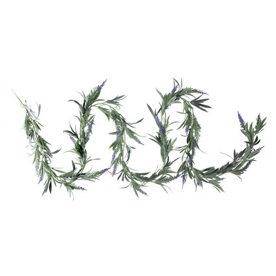 Northlight 6’ x 2" Hanging Lavender Spring Artificial Floral Garland | Target