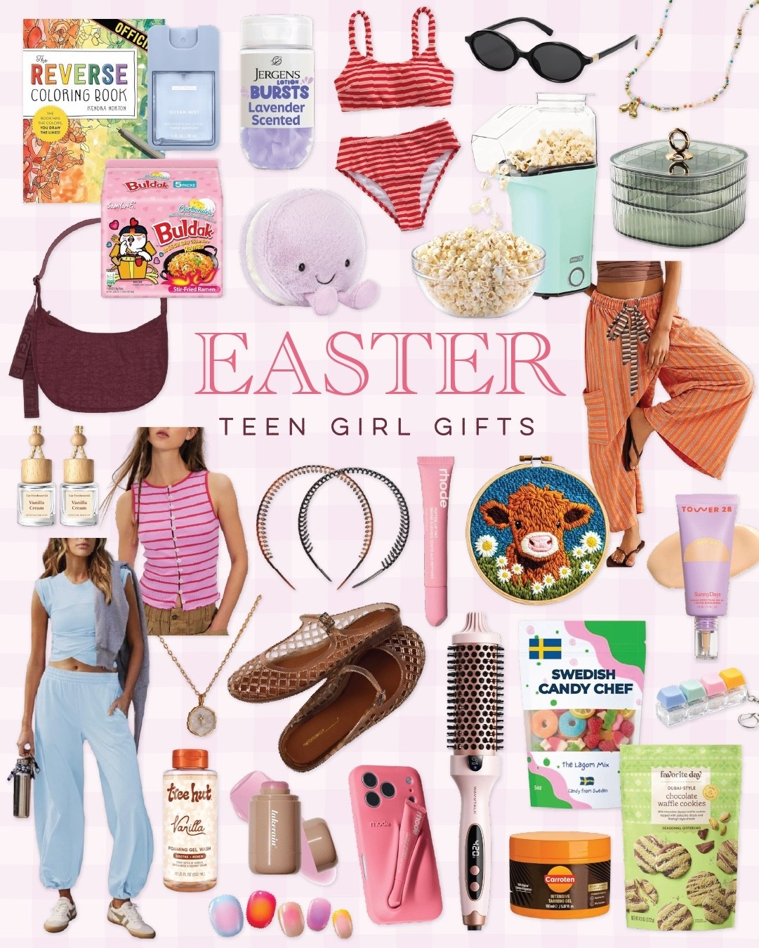 The kind of Easter basket finds your teen will actually get excited about! Cute clothes, trendy accessories, beauty goodies, and fun treats. Easter baskets made easy!

#easterbasketideas #teengirlstyle #easterfinds #basketinspo #giftguide

#LTKSeasonal #LTKmomlife #LTKKids