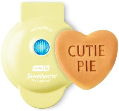 Dash & Sweethearts® Mini Waffle Maker- Mini Machine for Creative Homemade Treats - Nonstick Iron... | Amazon (US)