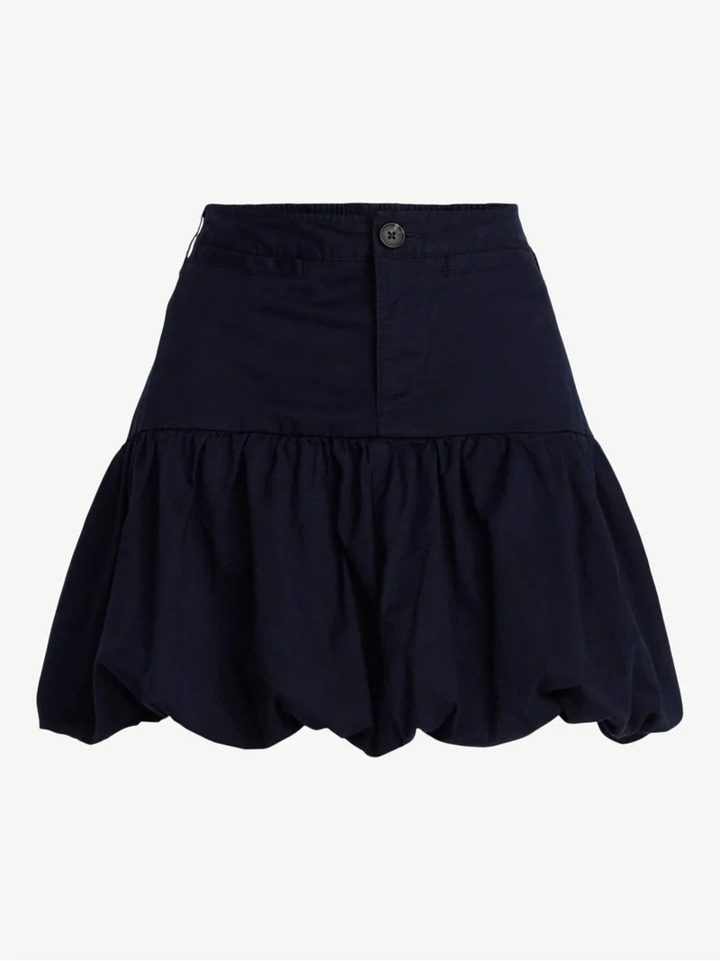 Free Assembly Women's Bubble Hem Mini Skirt, Sizes XS- XXL | Walmart (US)