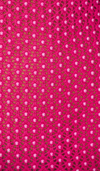 Larissa Crochet Cardigan in Rose Pink Two Piece Set Hot Pink Cardigan | Revolve Clothing (Global)