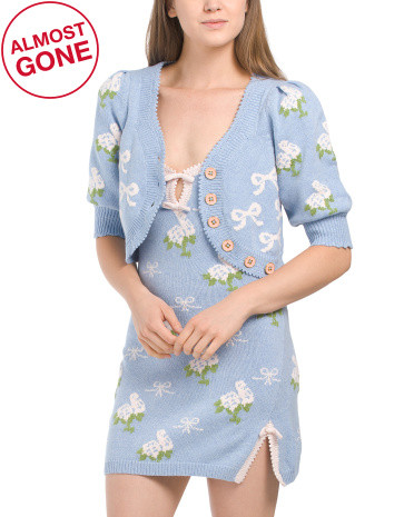 Malibu Crop Cardigan | TJ Maxx