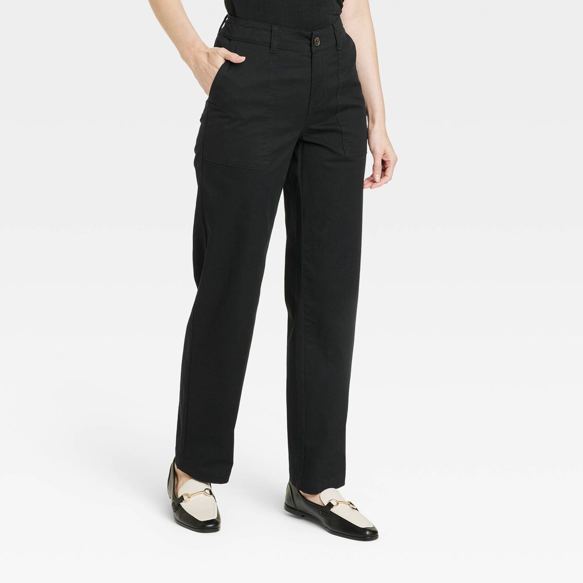 Women's High-Rise Slim Regular Fit Full Pants - A New Day™ | Target
