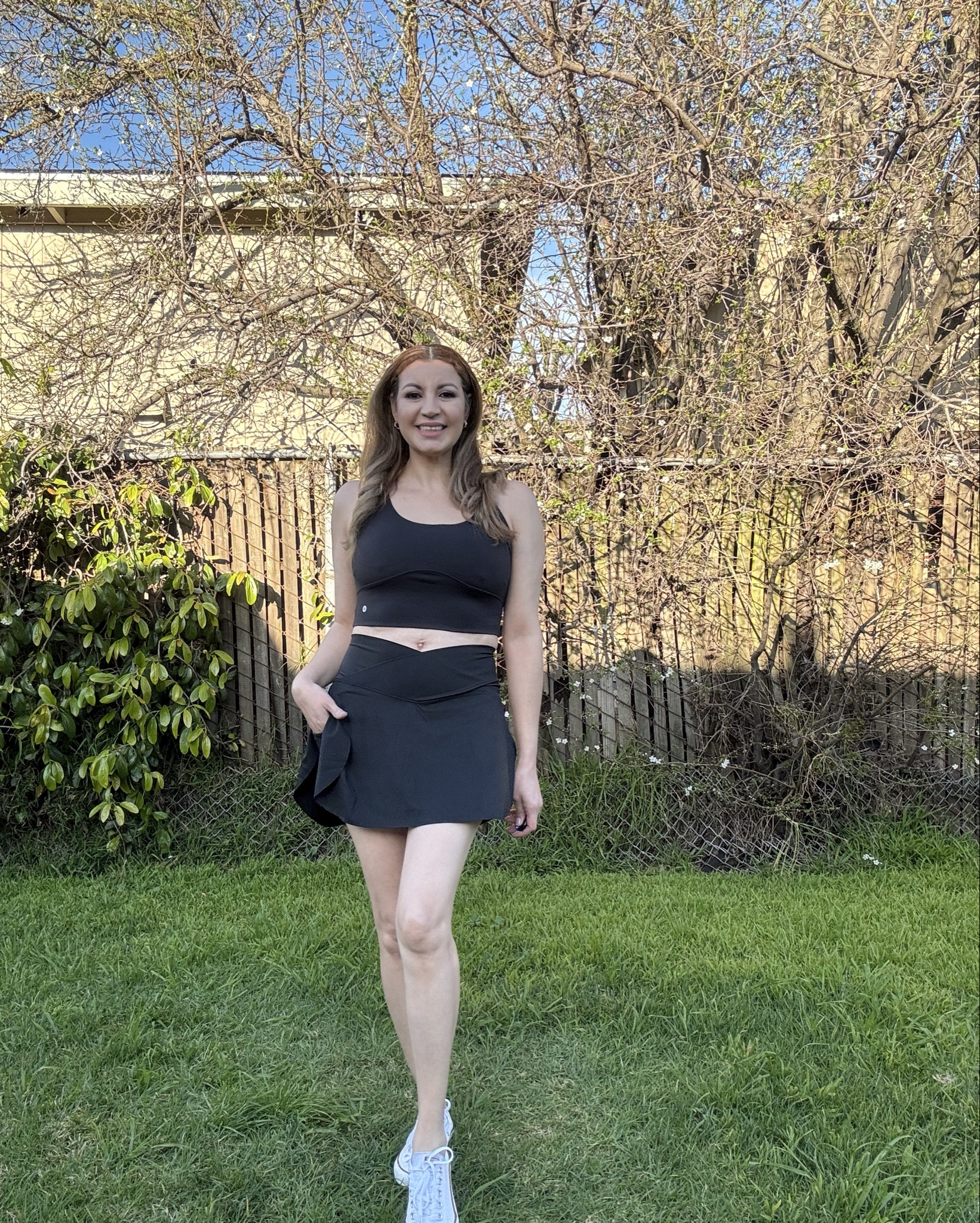 Everyday Softlyzero™ Airy Crossover 2-in-1 Side Pocket Cool Touch Mini Tennis Skirt-Lucid-UPF50+
Size:M Regular 

Softlyzero™ Airy Square Neck Backless Crisscross Cropped Cool Touch Yoga Tank Top-UPF50+..
Size:M
Regular 

#LTKSeasonal #LTKWorkwear #LTKStyleTip