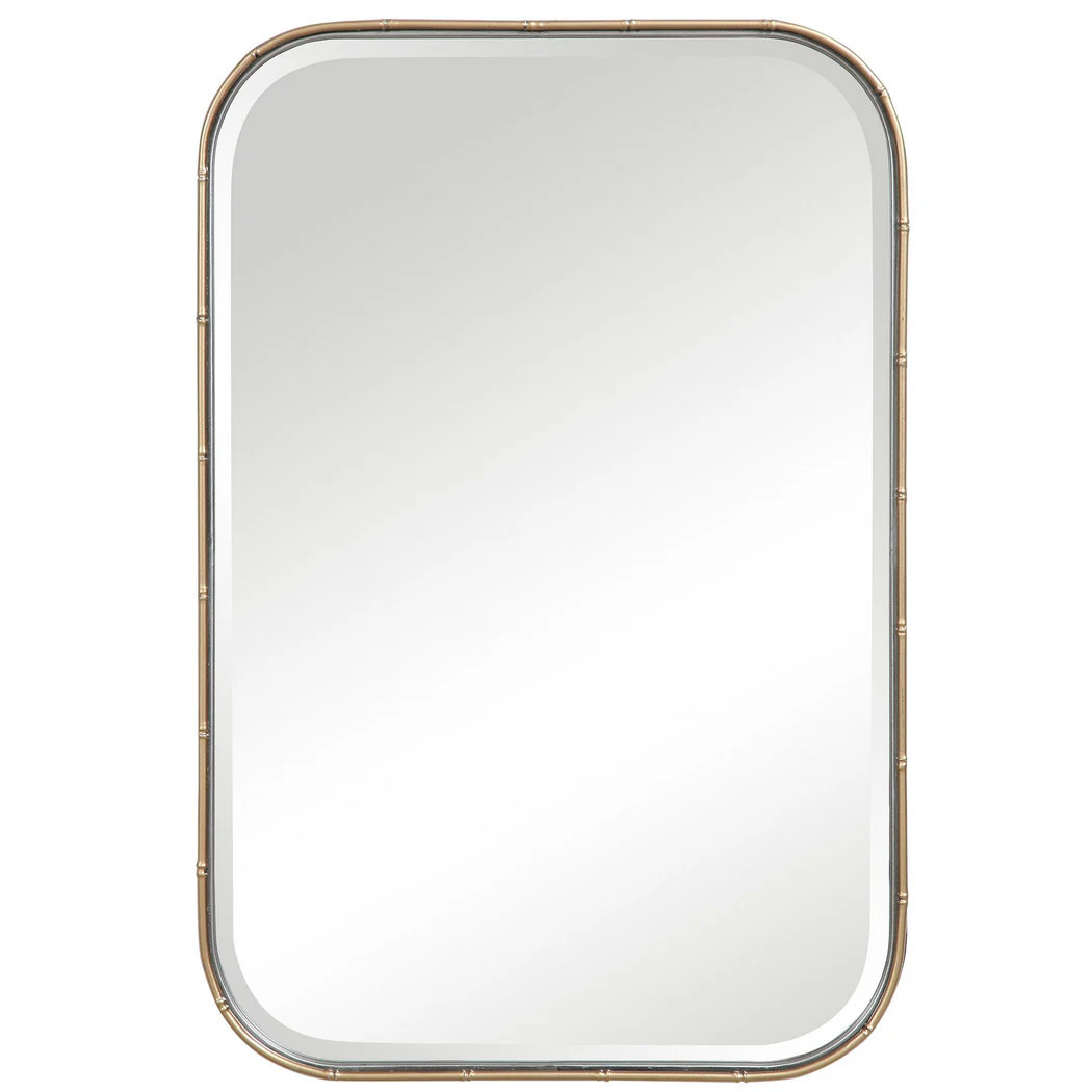 Malay Mirror Antique Gold Leaf | Lighting Design
