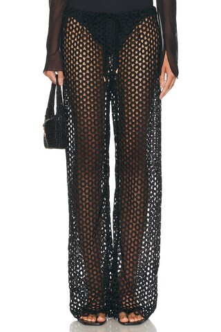 Cult Gaia Nesza Pant in Black | FWRD 