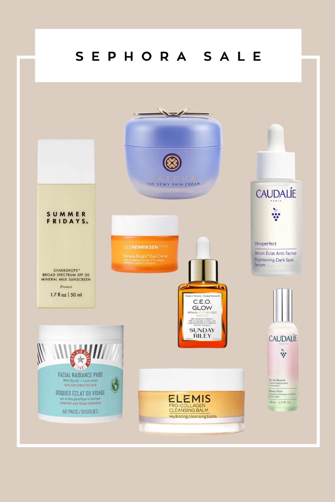 All my favorite skincare products that i am restocking during the sephora savings event!!! #sephora #sephorasale #skincare 

#LTKbeauty