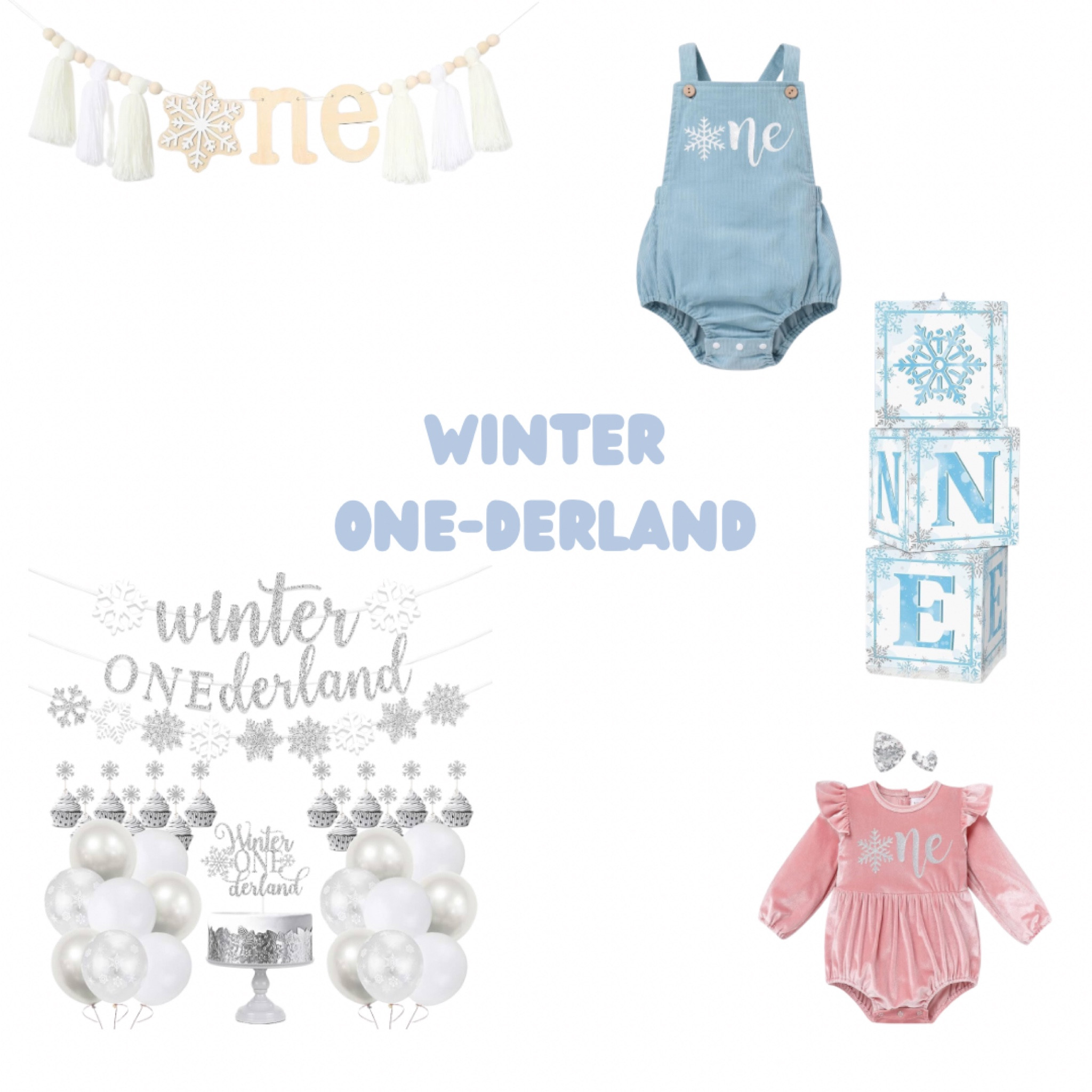 Winter onederland boy or girl first birthday party 

#LTKParties #LTKKids #LTKBaby