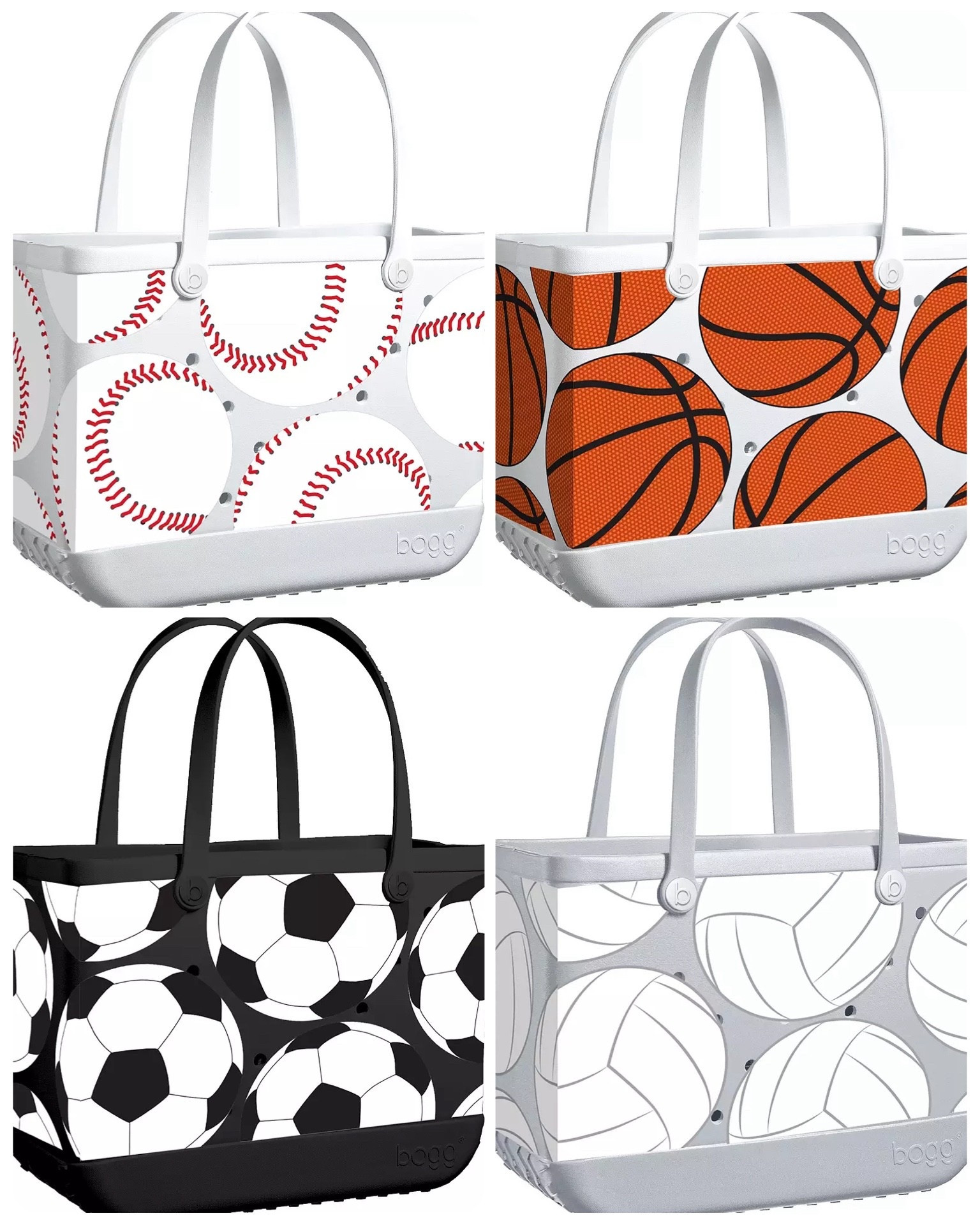 Hey sports mamas!!  Large Sports theme Bogg bags 35% off and FS!! #ad 