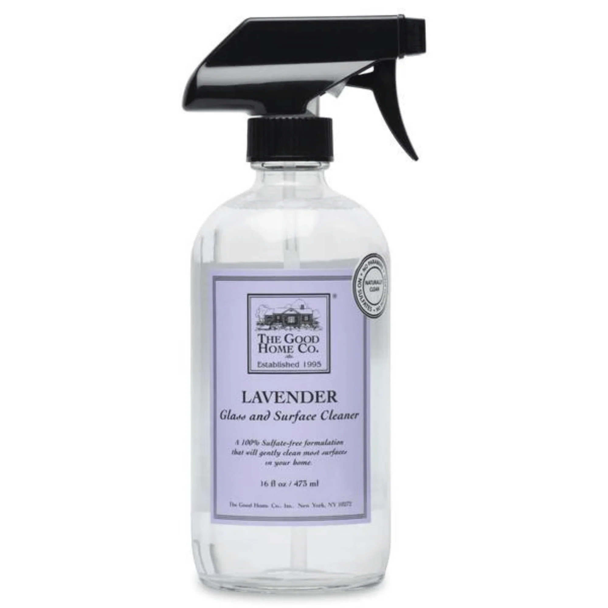 Good Home Co. Lavender Surface Cleaner Spray (16 fl oz) #23078 | Smallflower