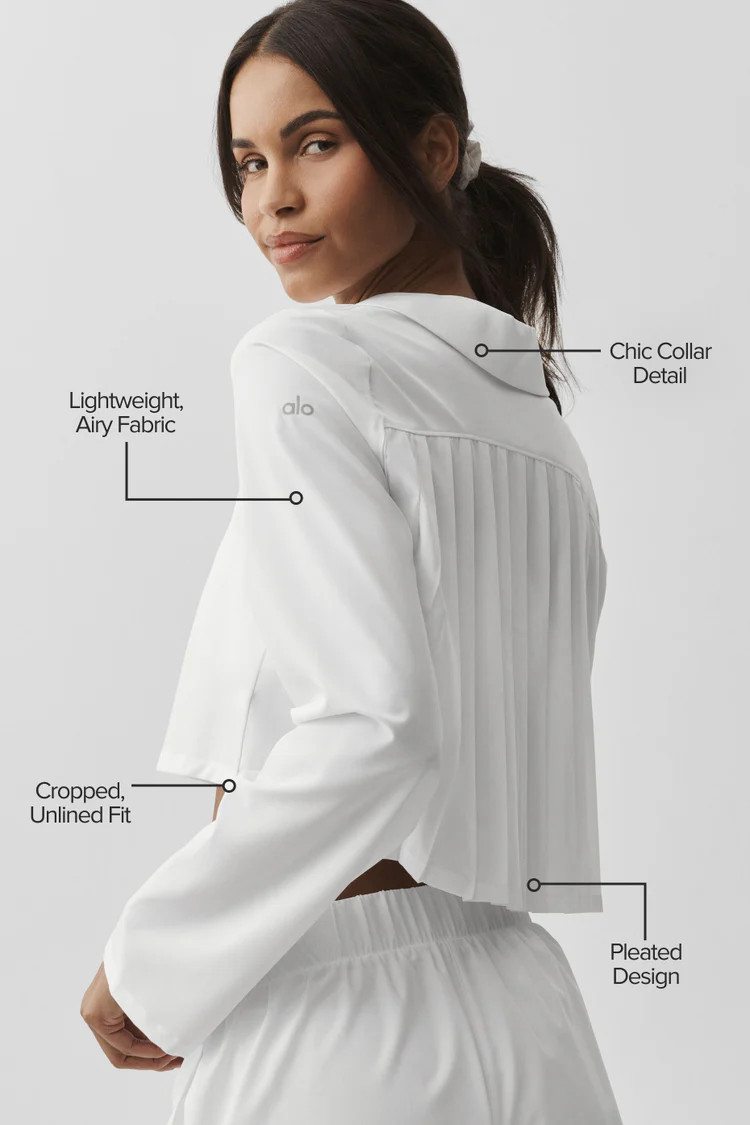 Cropped Unmatched Long Sleeve | Alo Yoga (US)