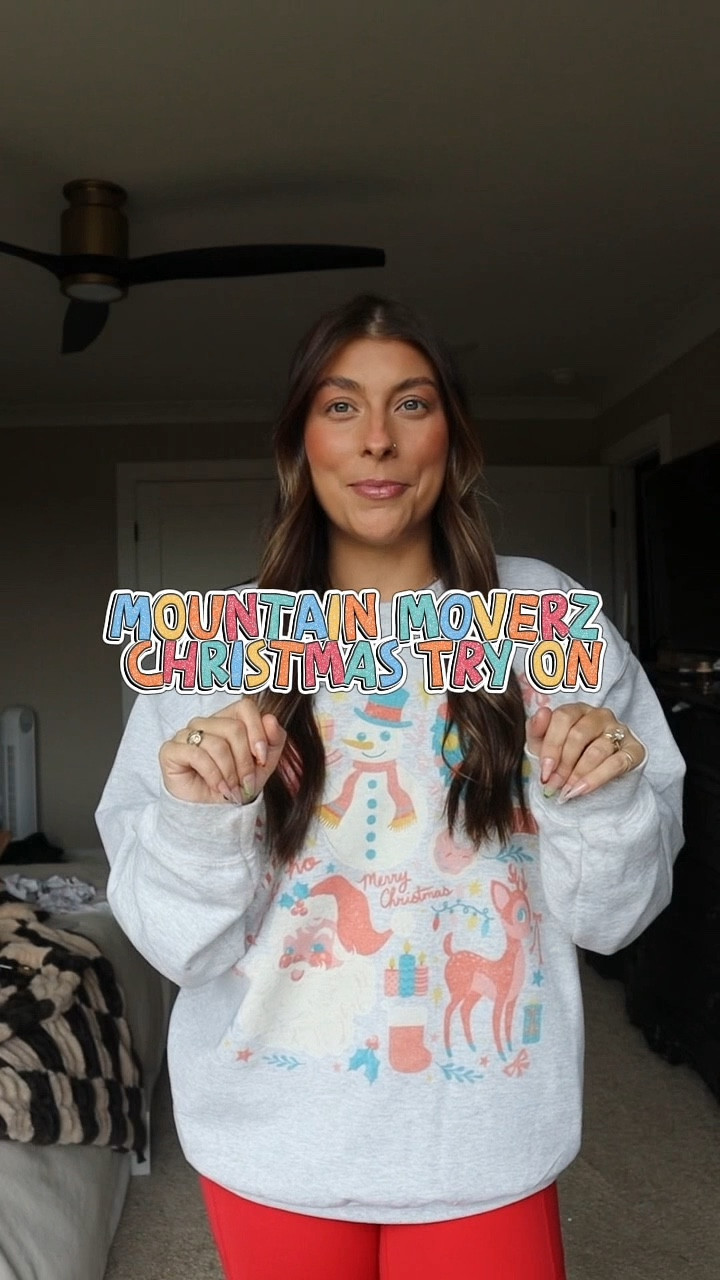 Mountain Moverz Christmas styles are putting me in the spirit! Shop their Better than Black Friday sale going on NOW! 

CODE: SFUDGE FOR 35% OFF UNTIL SUNDAY 

Im wearing sz Large in all for an oversized fit!

#LTKGiftGuide #LTKSaleAlert #LTKHoliday