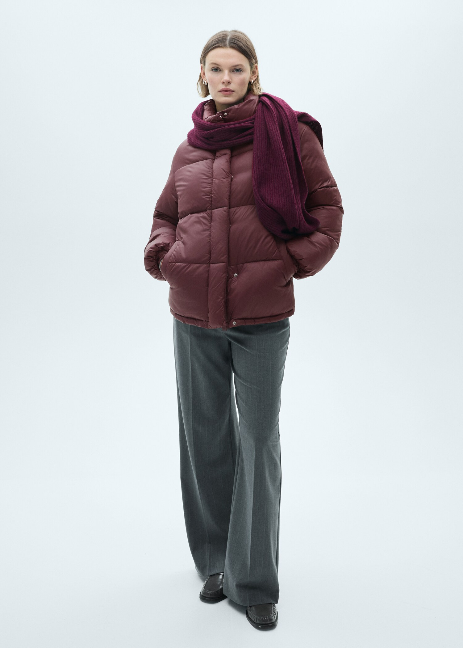 Pocket quilted jacket - Women | MANGO United Kingdom | MANGO (UK)