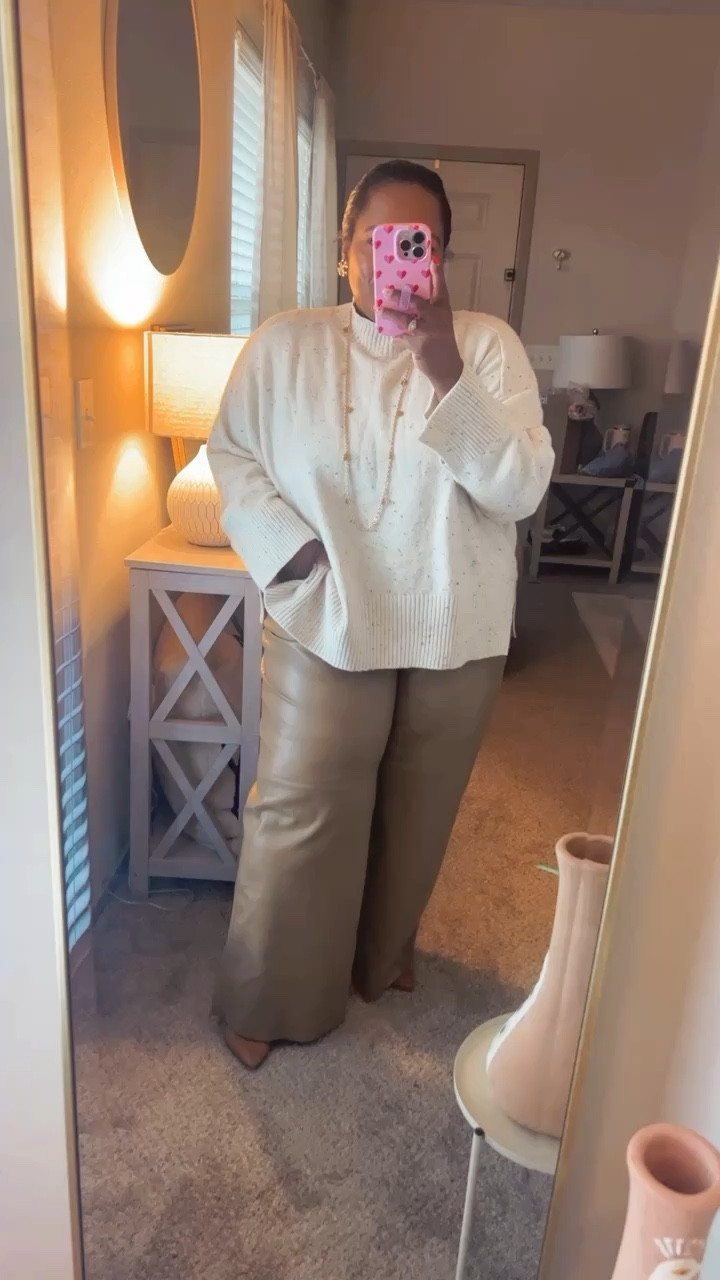 Good American drawstring faux leather pants are on MAJOR sale! 🚨 

#LTKsalealert #LTKstyletip #LTKworkwear