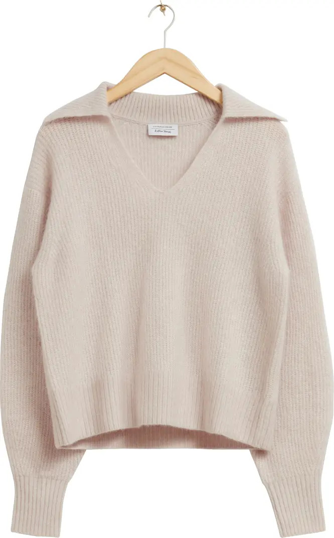 Wool & Mohair Blend Sweater | Nordstrom