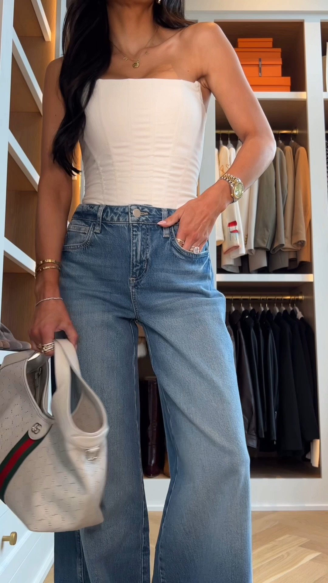 This bustier top / corset sold out so fast last time I shared it but it’s back in stock! 
Such a great date night top and layers so well for fall!

#LTKOver40 #LTKootd #LTKPetite