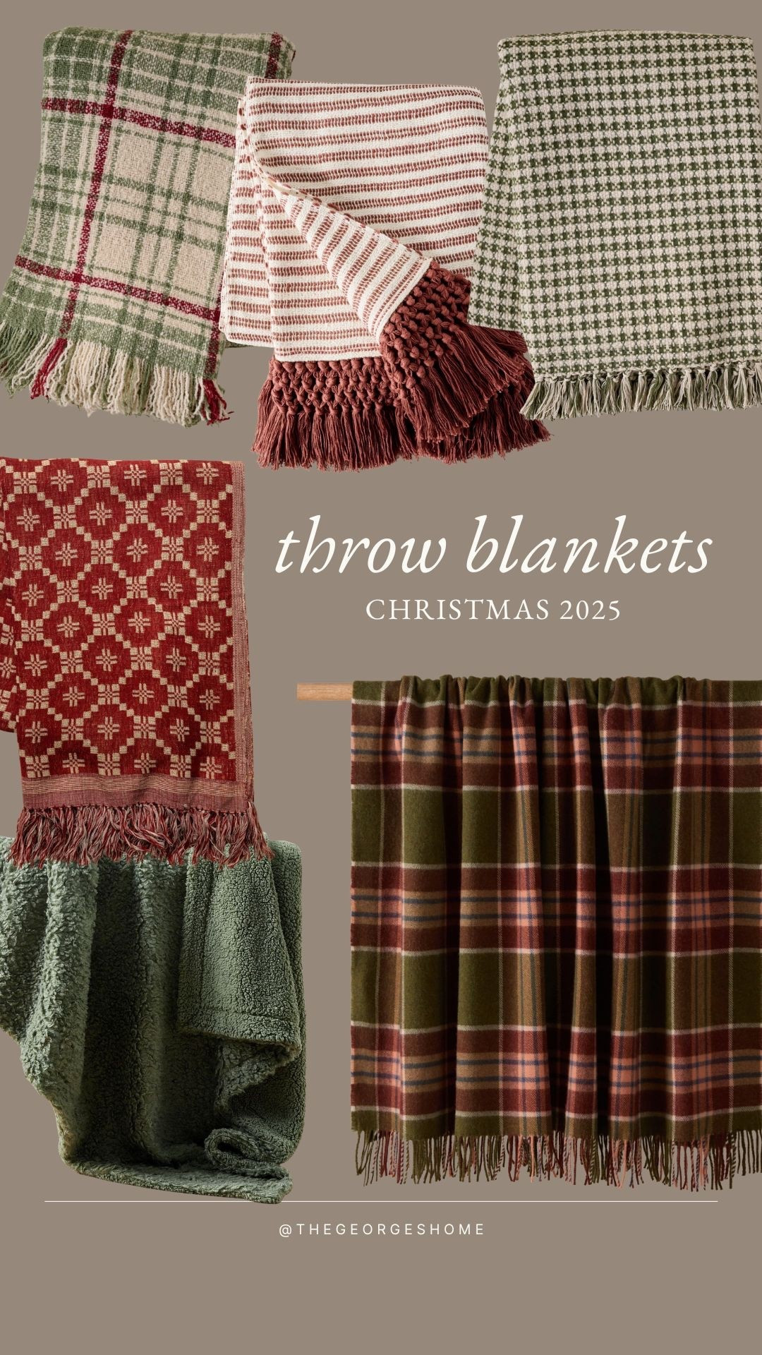 Christmas 2025 holiday throw blankets

#LTKHoliday #LTKSeasonal #LTKHome