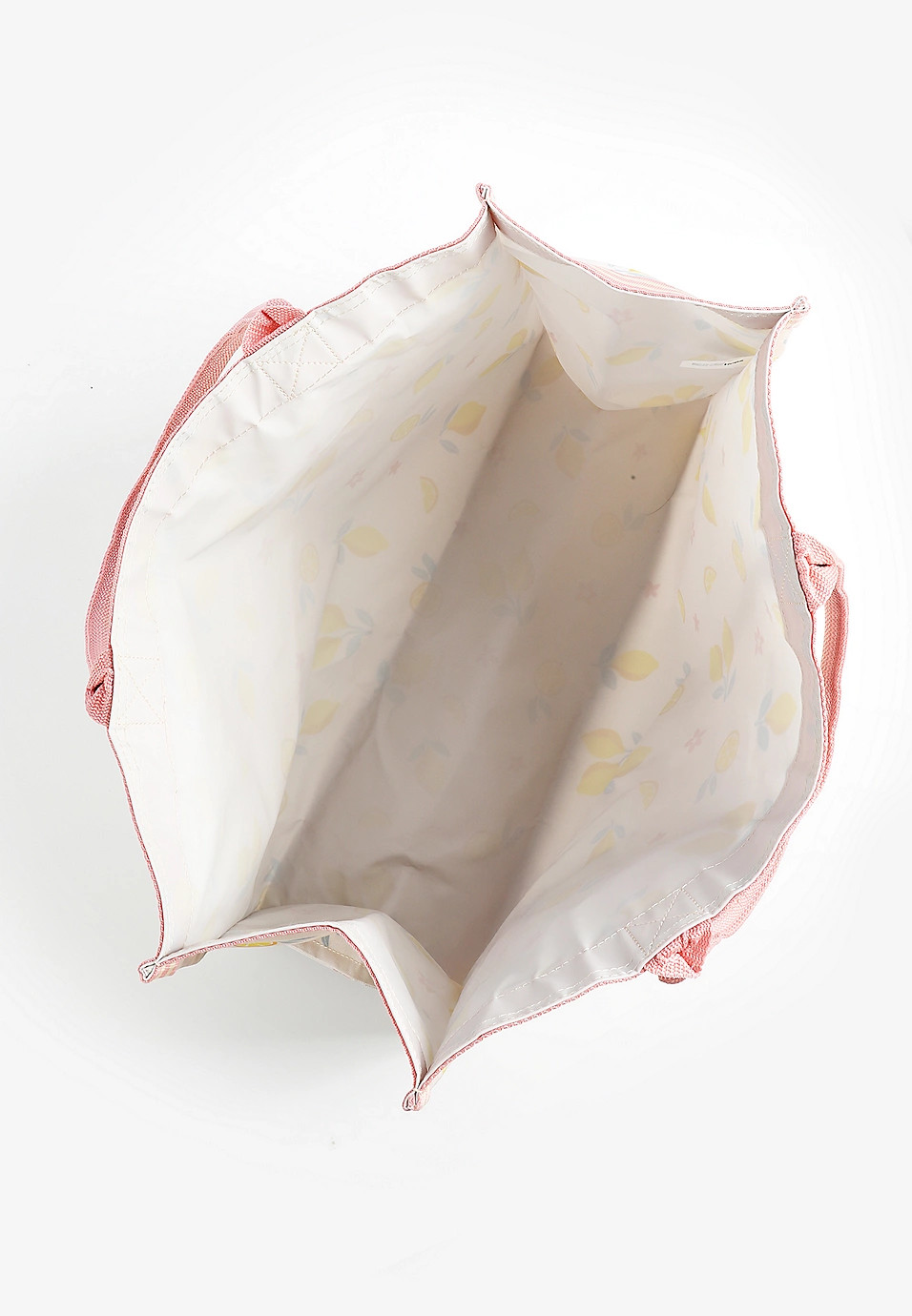 Lemon Print Carryall Tote Bag | Maurices