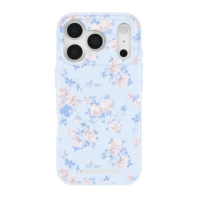 LoveShackFancy x Target – Case-Mate Everblooming Rosettes iPhone 17 Pro Case with MagSafe Whisper Blue | Target