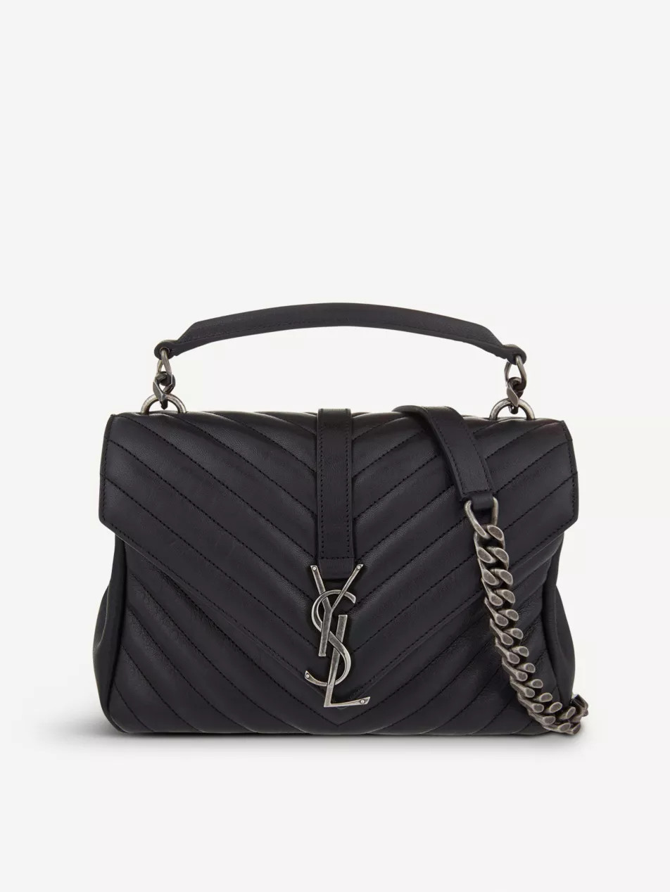 Collège small quilted-leather satchel bag | Selfridges