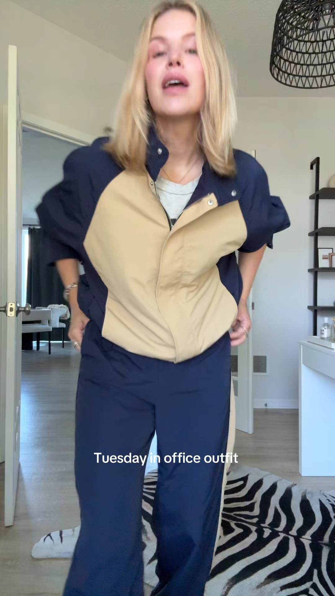 Track suit! Wearing small pants and large jacket

#LTKootd #LTKOver40 #LTKTravel