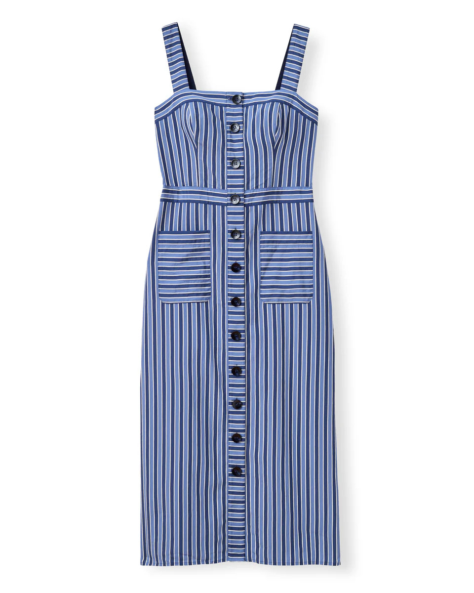 SU26 Natalie Dress-Coastal Stripe | Cartolina