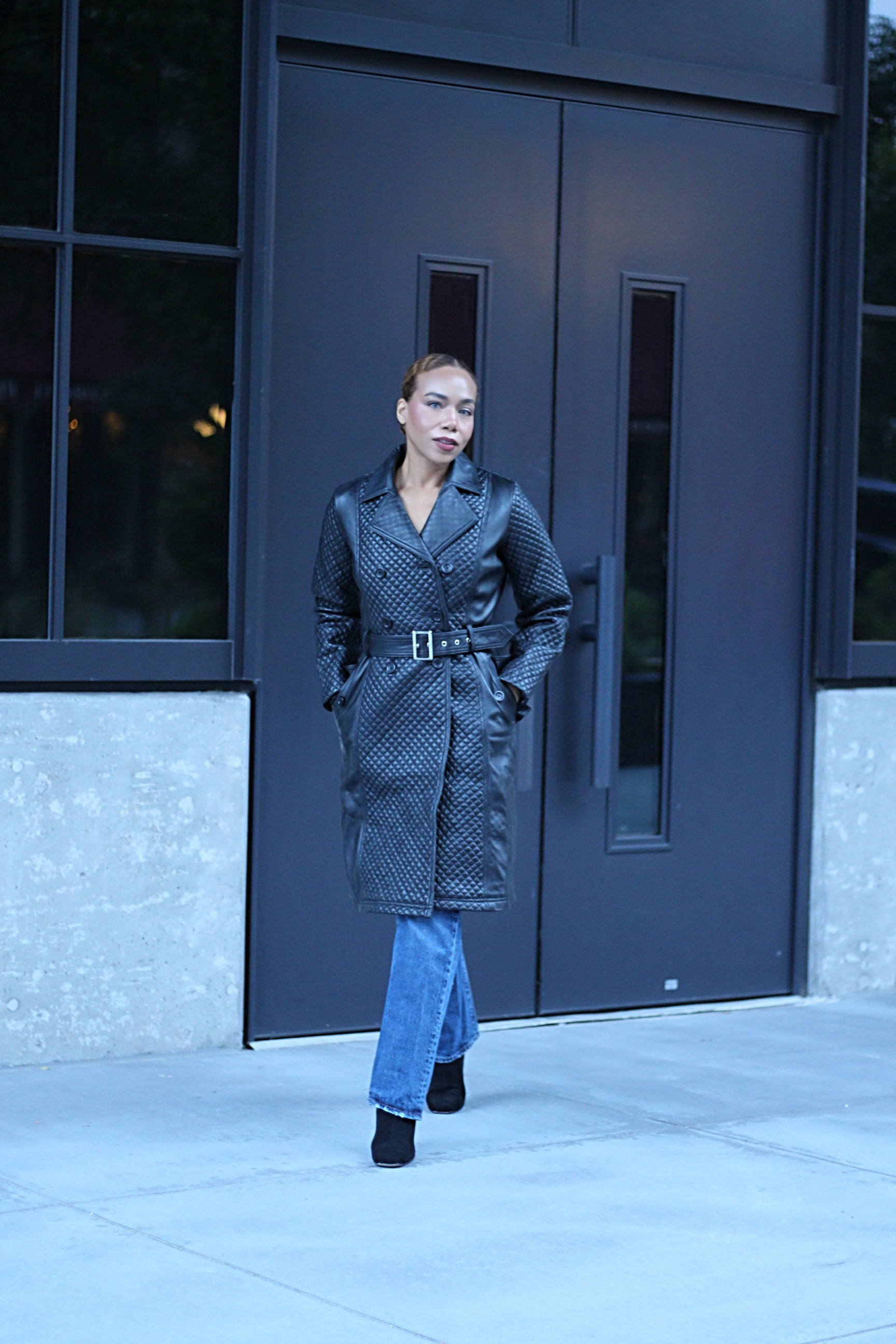 The perfect outerwear piece is here! The Sweet Susan Black Leather Trench Coat is the ultimate chic, edgy, and timeless piece you need to elevate every outfit this season. Guaranteed to sell out! Tap to shop this must-have statement coat! #LeatherTrench #Outerwear #FallFashion #ChicStyle #StatementCoat #OOTD #ShopTheLook #WinterStyle 

 #LTKdayinmylife #LTKootd #LTKSaleAlert