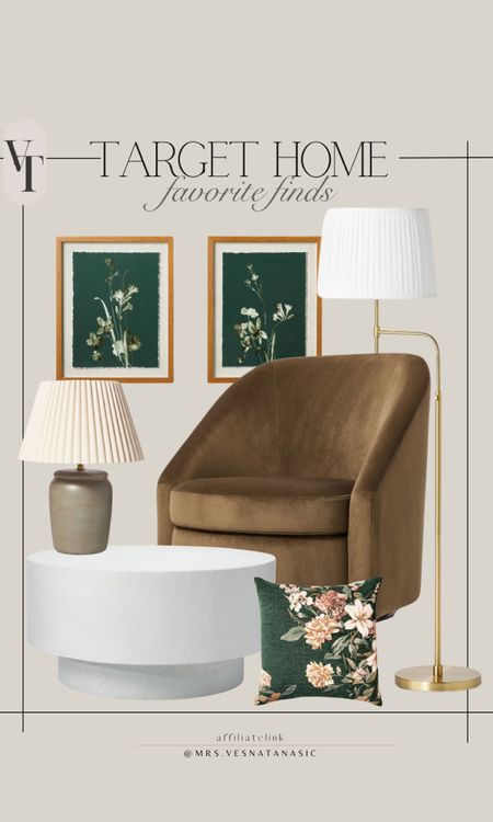Target home favorite finds! Love this plaster coffee table and this brown chair is so beautiful.

Target home, living room, accent chair, artwork, coffee table, lamp, table lamp, Target style, home, home decor, bedroom, 

#LTKsalealert #LTKhome #LTKstyletip