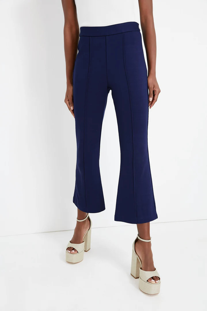 Navy Penny Kick Flare Pant | Tuckernuck (US)
