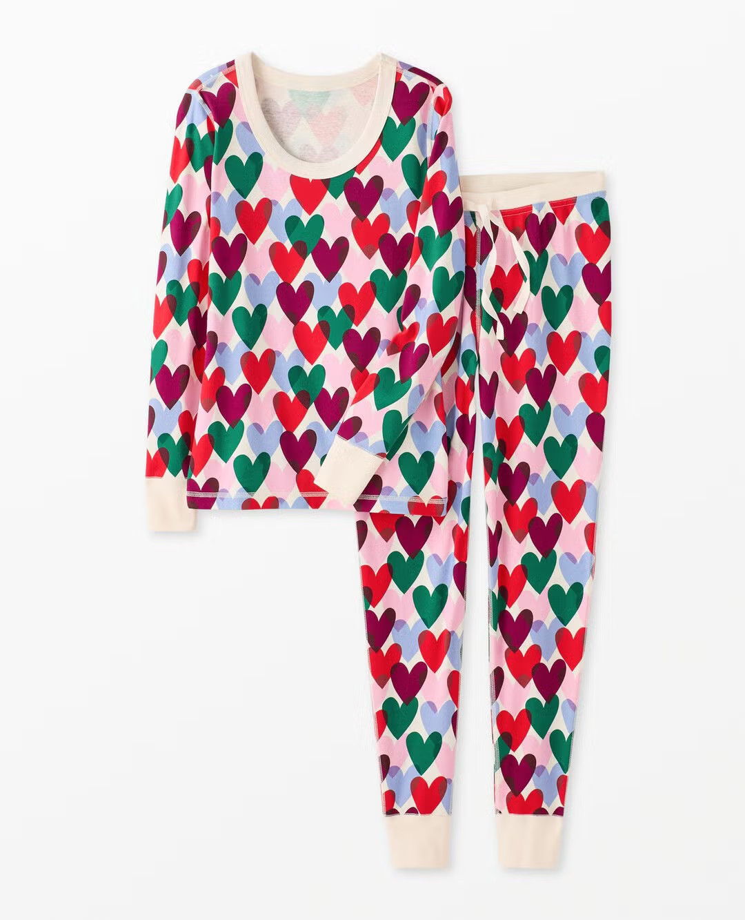 Women's Valentine's Long John Pajama Set | Hanna Andersson