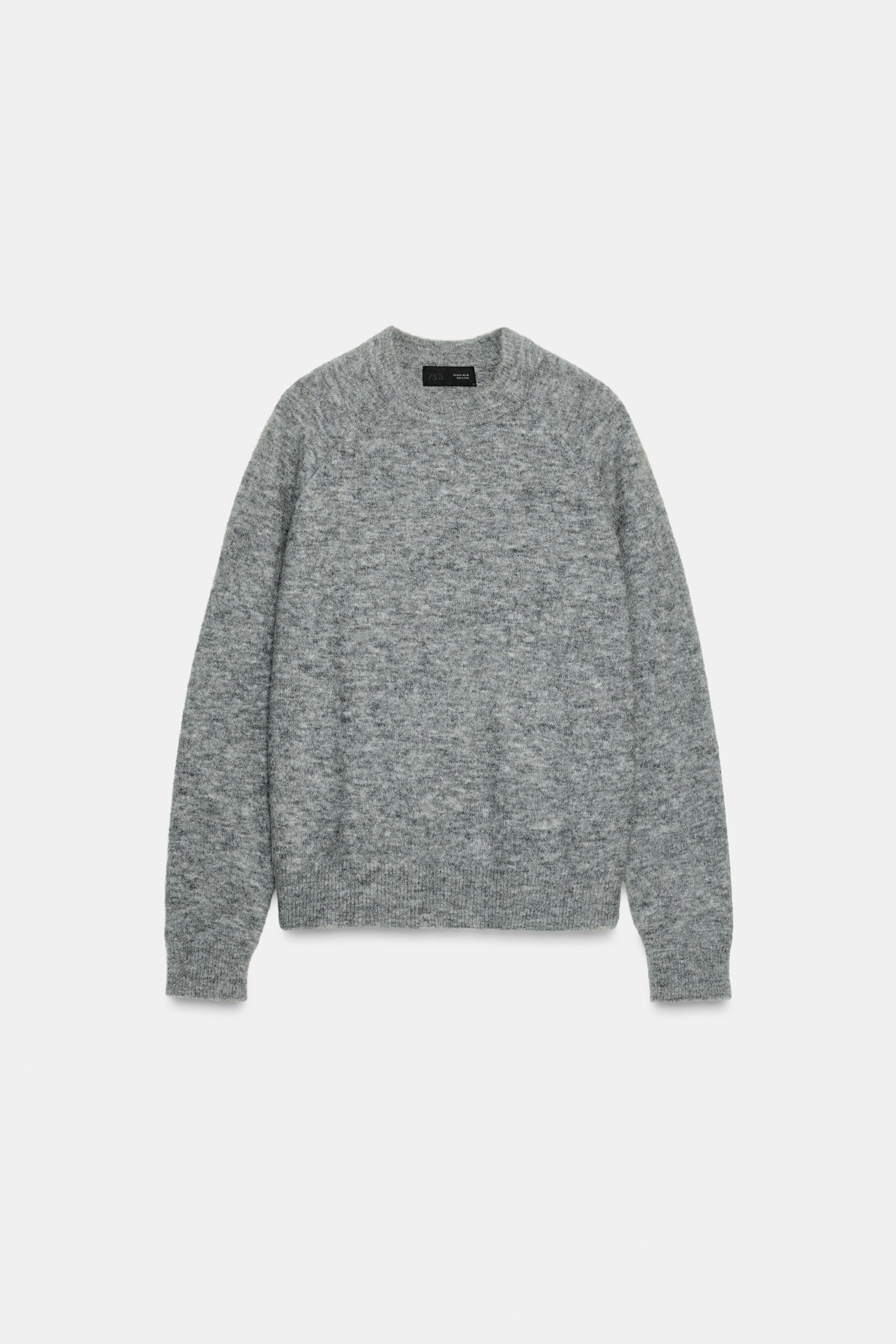 WOOL AND ALPACA BLEND JUMPER | Zara US