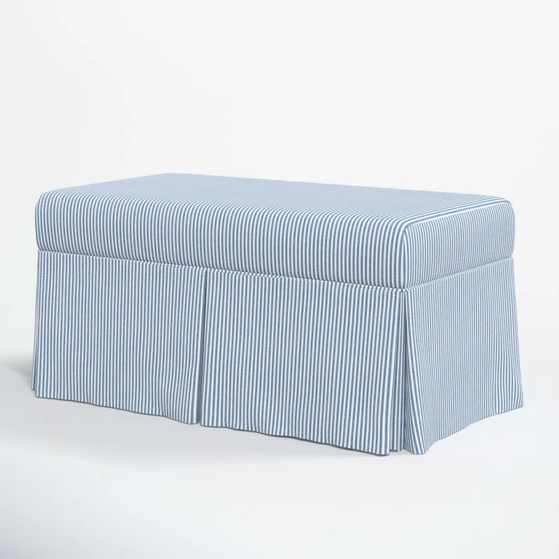 Chaplin Cotton Upholstered Storage Bench | Wayfair North America