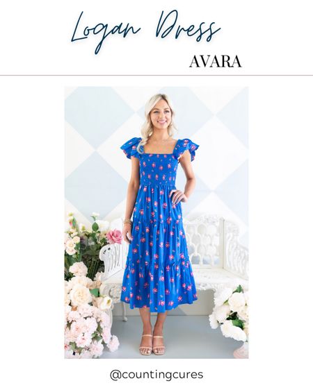 Chic blue dress from Avara!

#springfashion #floraldress #mididress #petitefashion

#LTKstyletip #LTKFind #LTKunder100
